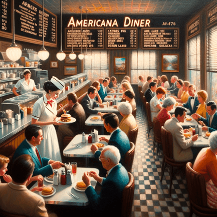 Americana Diner Menu With Prices 