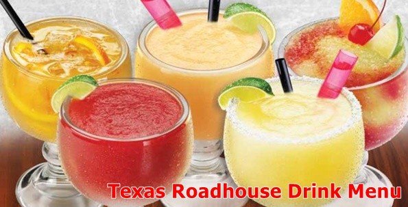 Texas Roadhouse Drink Menu