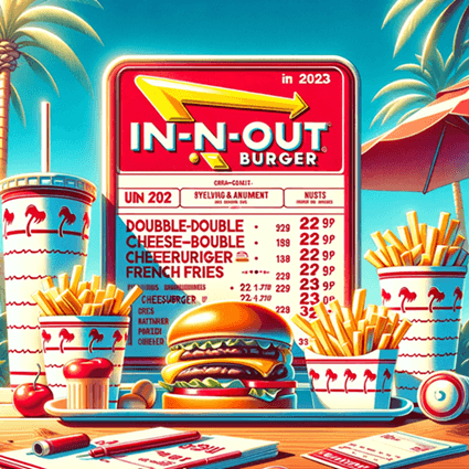 In-N-Out Burger Menu Prices