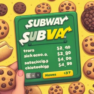 Subway Cookies Menu With Prices: A Complete Guide