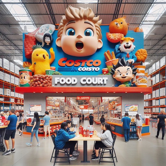 Costco Food Court Menu Prices in Canada