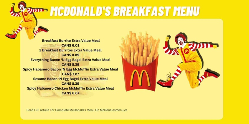 McDonald’s Breakfast